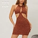 halter neck sexy summer dress