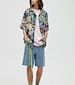 custom 100% viscose print shirt