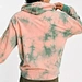 tie dye hooded sweatshirt