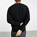 High quality rib design Men's drawstring hoodie