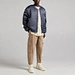 pleated zip baseball jacket supplier