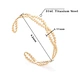 winding hollow bracelet