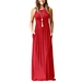 long sleeve plain maxi dress