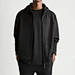 Collar Heat-Sealed Hoodie