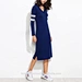 striped jersey dress