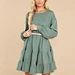 knit comfortable cotton dress