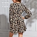 sexy leopard print dress