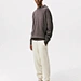 High quality rib design Men's drawstring hoodie