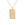 gold letter pendant necklace
