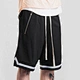 custom zip pockets basketball shorts