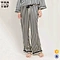 Best selling products women's pants for women printed stripe satin pajamas women