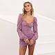 bridesmaid chiffon dresses sleeve