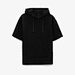 hooded short sleeve shirt