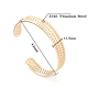 hollow mesh bracelet