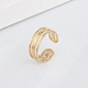 Three gold thread rings    14K ring    18K ring    United States   Jewelery    304 ring
