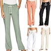 Ruffle Elastic High Waist Trousers