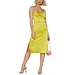 sleeveless cowl neck dress