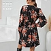 Allover Print Dress，new look shirred dress，pink shirred dress，shirred bodice midi dress