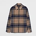 mens flannel plaid jacket supplier