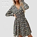v neck dress color