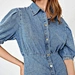 puff short sleeves blouse