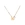 letter brand diamond necklace