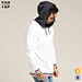 white hoodie
