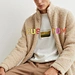 custom logo towel embroidered jacket