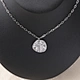 coin steel necklace