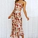 spaghetti long dress maxi dress