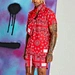 custom Paisley shirt and shorts set