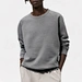 High quality rib design Men's drawstring hoodie
