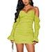 long sleeve club dress