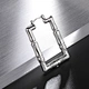 U shaped slub earrings                               United States