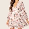 backless ruffle dress