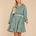 knit comfortable cotton dress