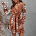 TOPSHOW，floral print dress