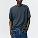 round neck cotton shirt