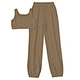 wholesale Women Sweatshirt，brown jogger set，velvet jogging suit