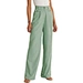 TOPSHOW  Straight Leg Pant New In Custom High Waist Pockets Casual Trousers For Women