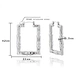 U shaped slub earrings                               United States