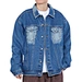 vintage ripped denim jacket supplier