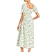 summer floral cotton print dresses
