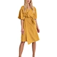 summer short sleeve midi dress
