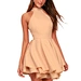 halter mini dress apparel