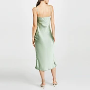 backless satin wedding dresses