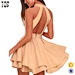 halter mini dress apparel