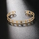 star hollow bracelet