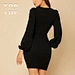 v neck mini cocktail dresses