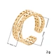 Hollow cross ring        18K gold ring      United States    Stainless steel ring   Jewelry